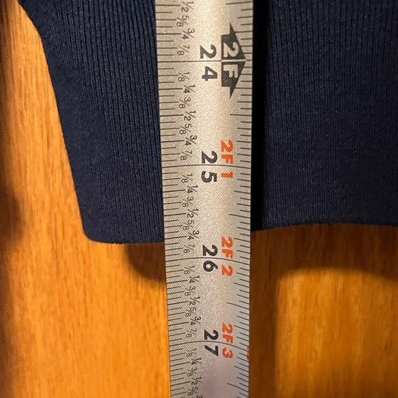 State of Mind Navy Hoodie with Minnesota Script - Picture 6 of 13